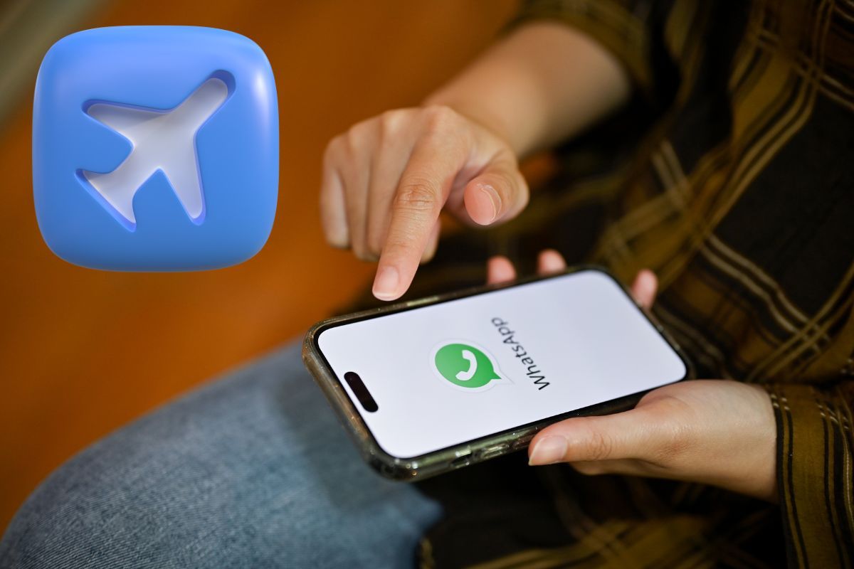 WhatsApp in modalità aereo