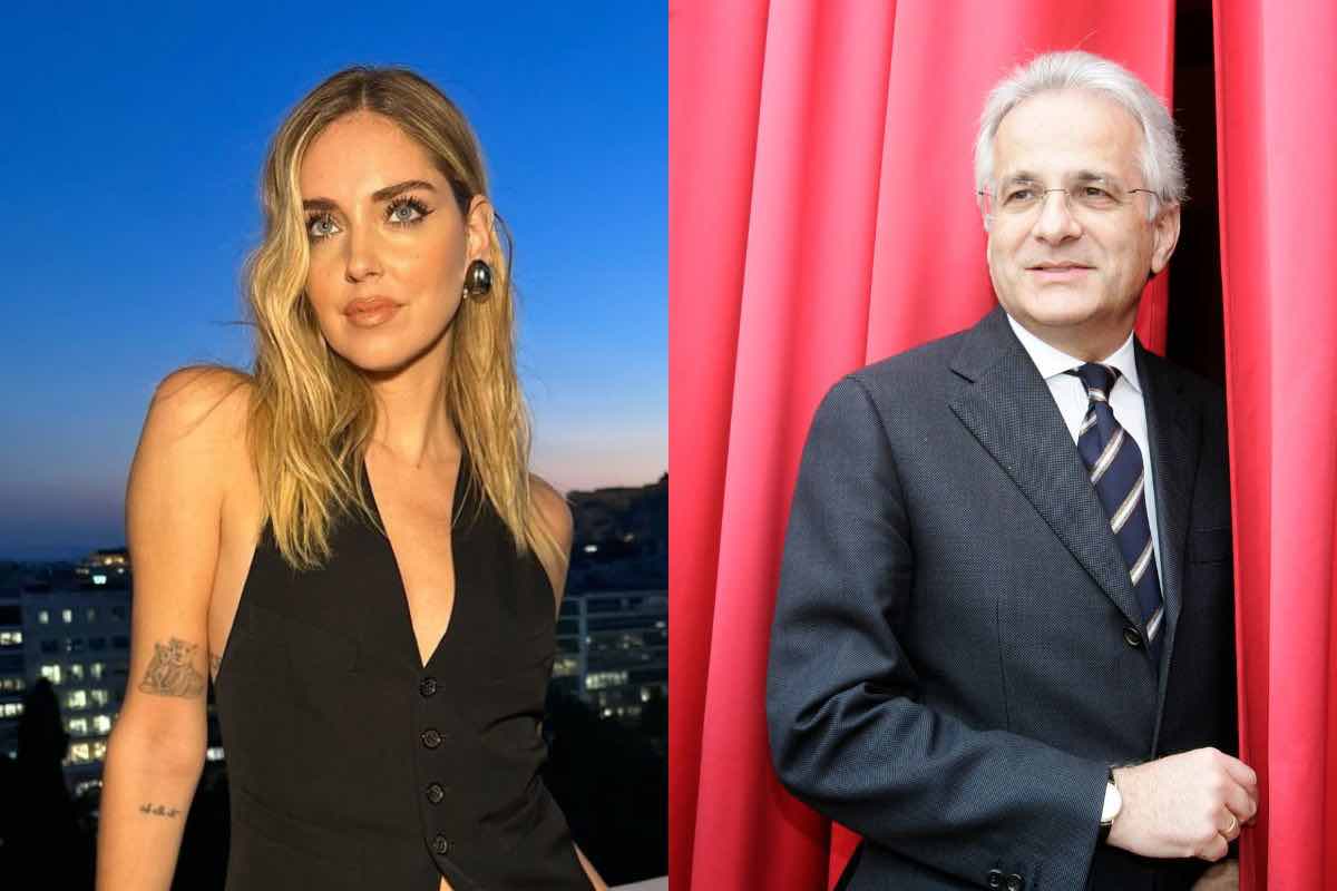 Chiara Ferragni e Claudio Calabi 