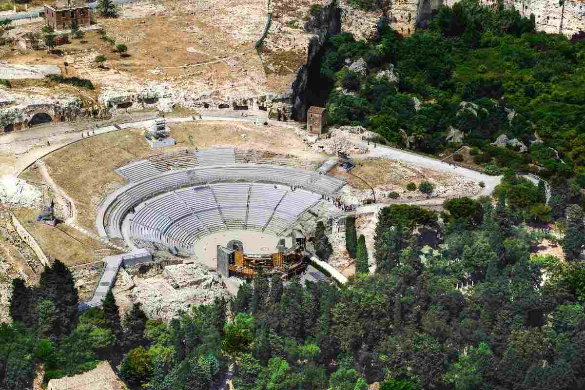 Il teatro greco più ampio del mondo antico